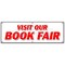 Signmission VISIT OUR BOOK FAIR BANNER SIGN new used read library street family B-72 Visit Our Book Fair - alternate 1